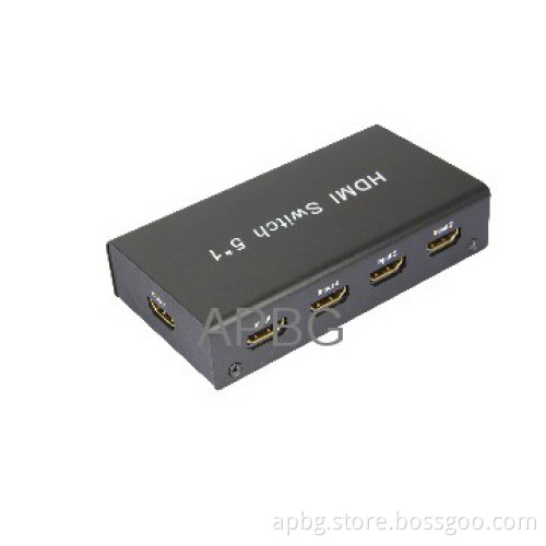 3D hdmi selector switch 5 to1